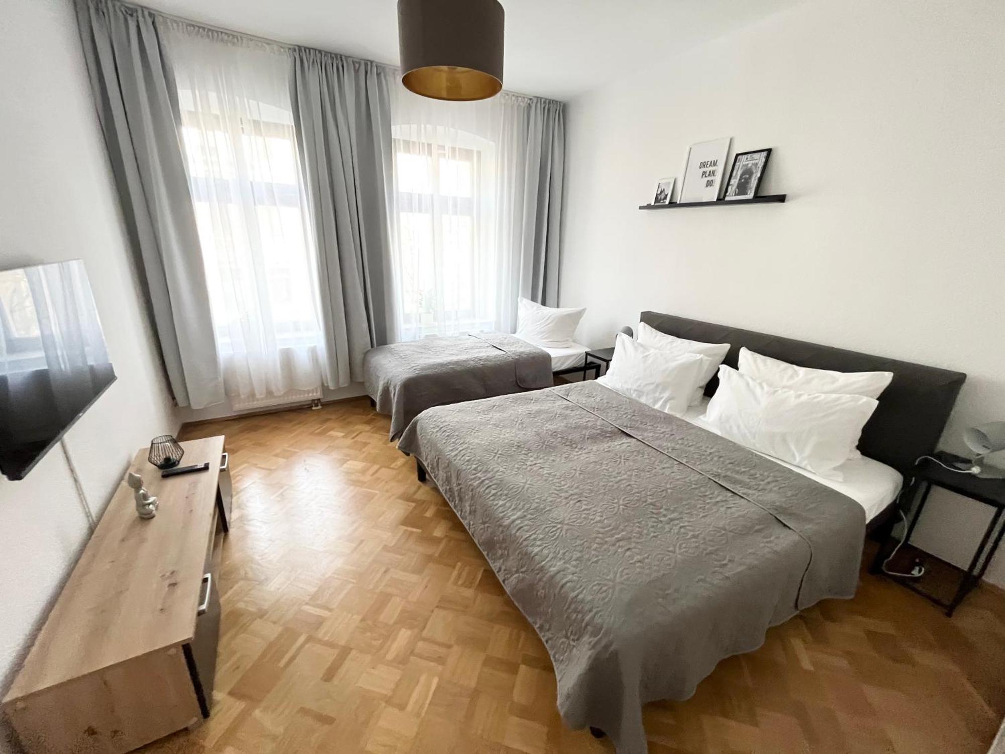 Moderne 3Zimmer Wohnung Mit Netflix Und Balkon Leipzig Exterior photo